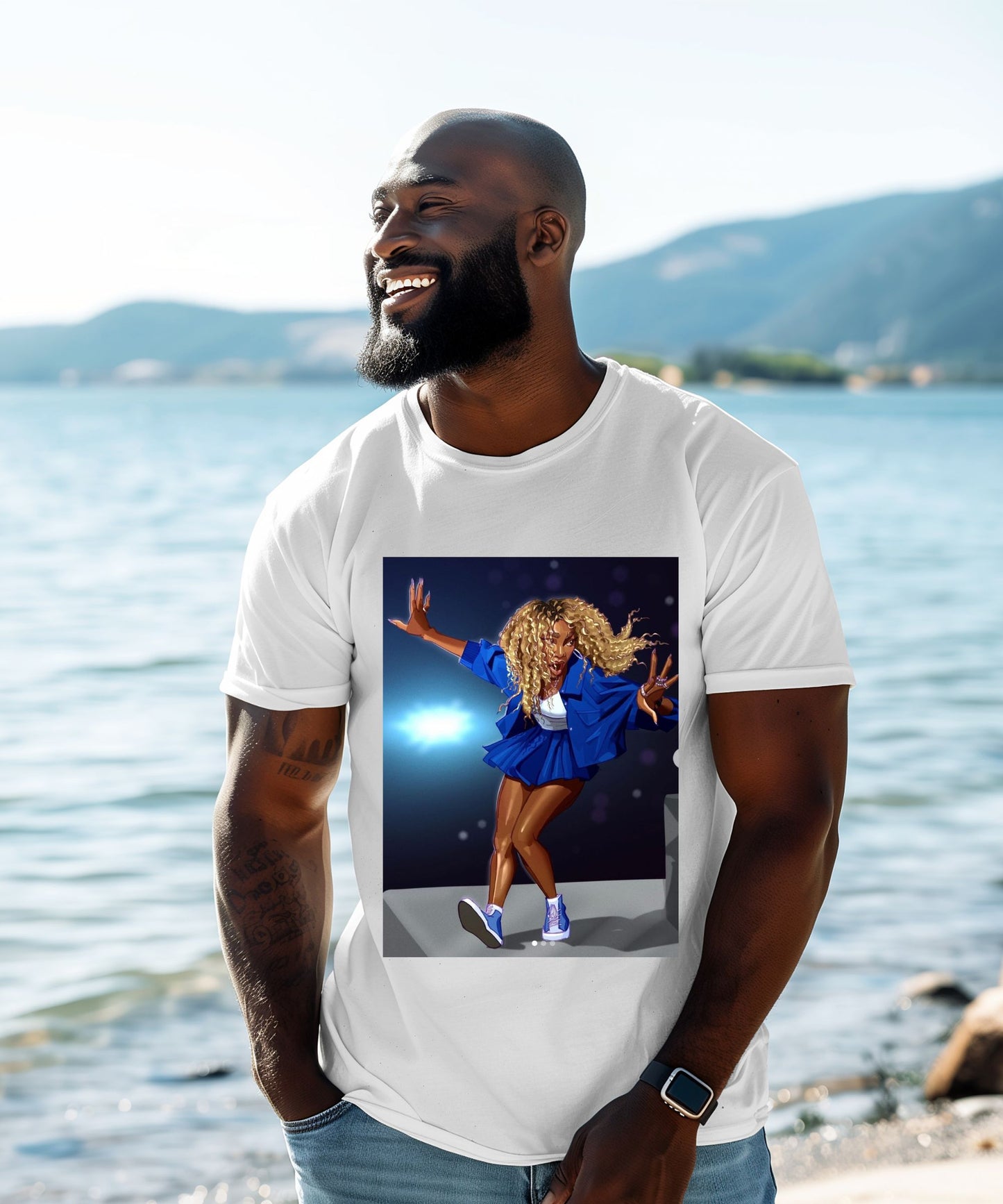 Serena Williams Crip Walk T-shirt– 2025 Halftime Show Tee, Music & Sports Streetwear