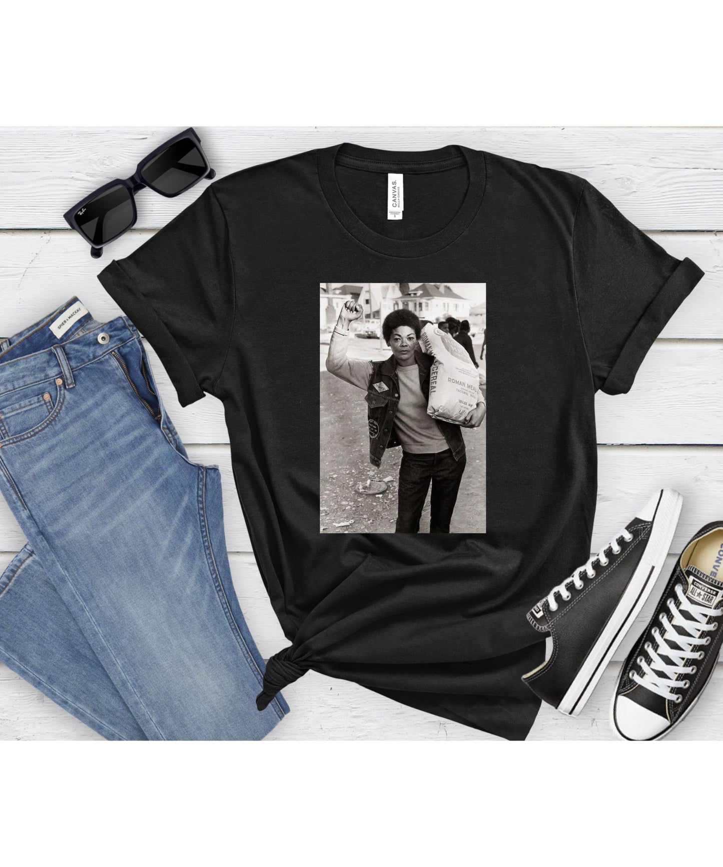 People’s Free Food Program T-Shirt – Celebrate Black History & Empowerment T-Shirt