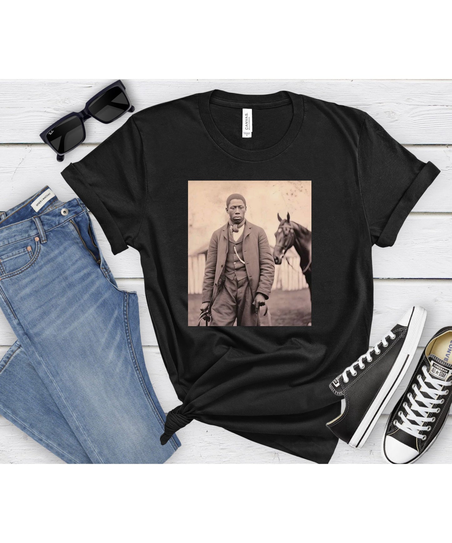 Racing Legacy T-shirt– Oliver Lewis Era Tshirt | Black History T-shirt