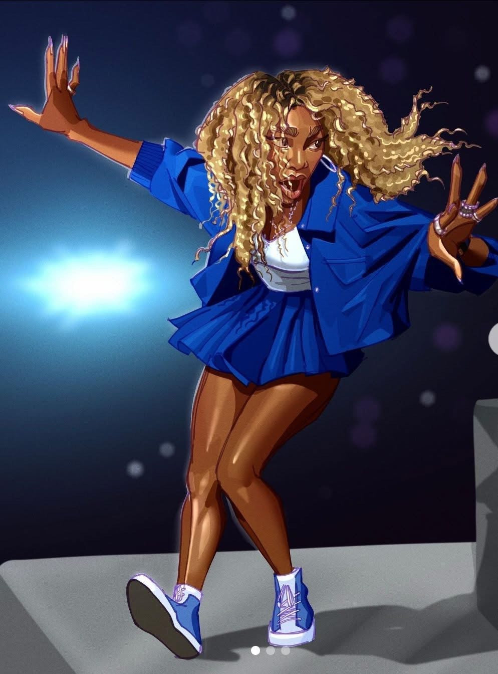Serena Williams Crip Walk Sweatshirt – 2025 Halftime Show Sweatshirt, Music & Sports Streetwear