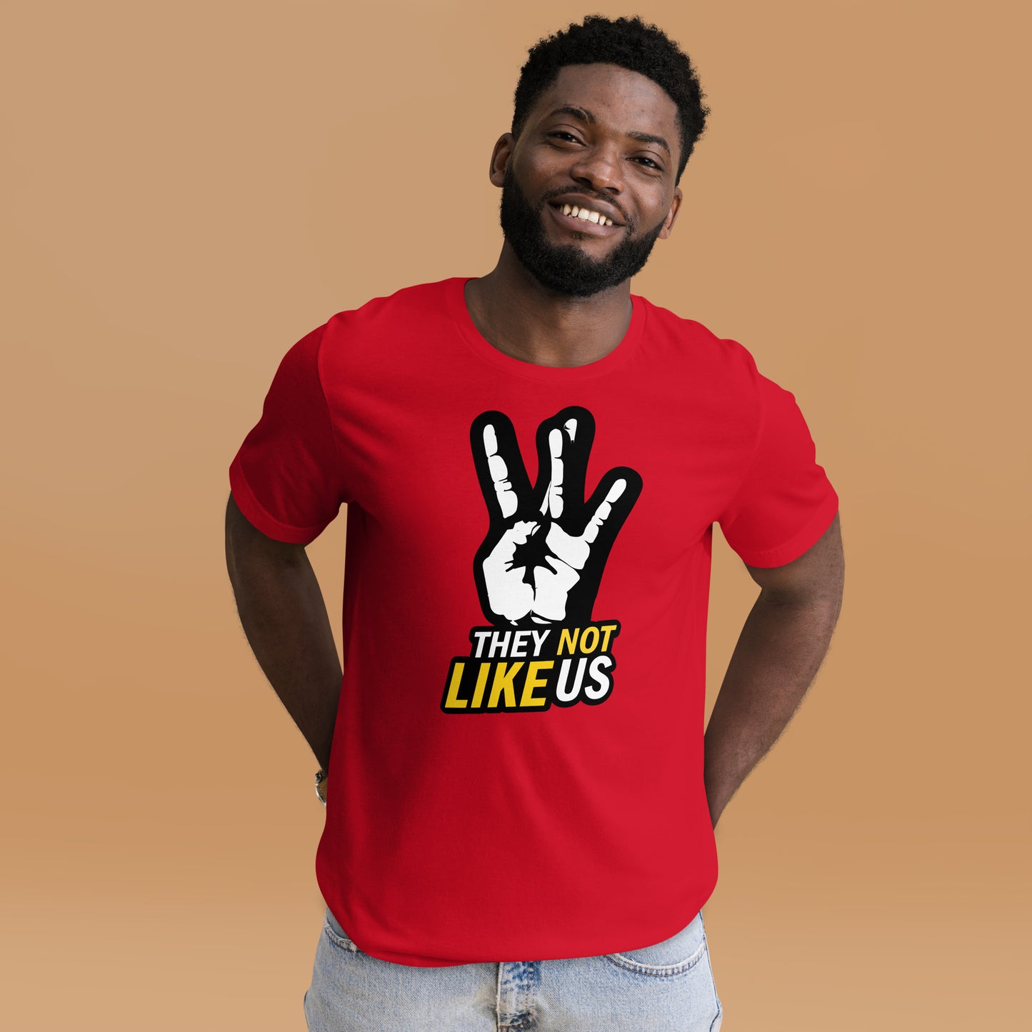 "They Not Like Us" Unisex T-Shirt - Hip-Hop Inspired Motivational T-Shirt