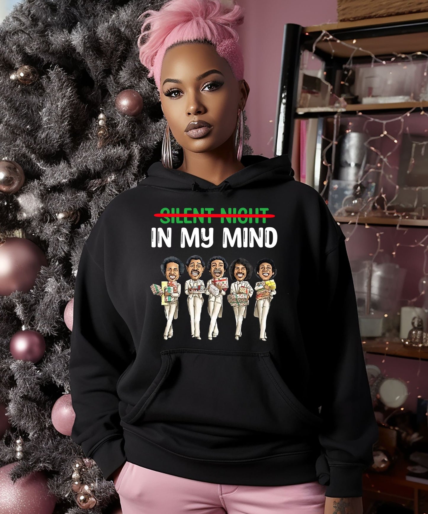 In My Mind Unisex Holiday Hoodie