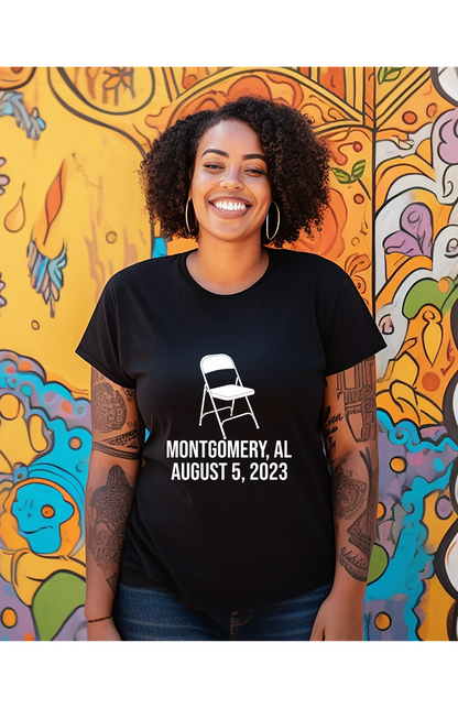 Montgomery, AL August 2023 : Black Pride and Unity T-Shirt