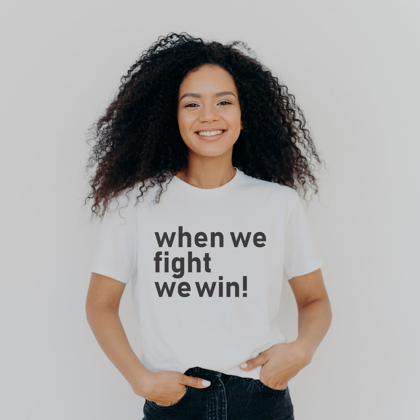 When We Fight, We Win Election T-Shirt | Vote for Justice | 2024 Election & Voting Rights Inspirational T-Shirt (2)