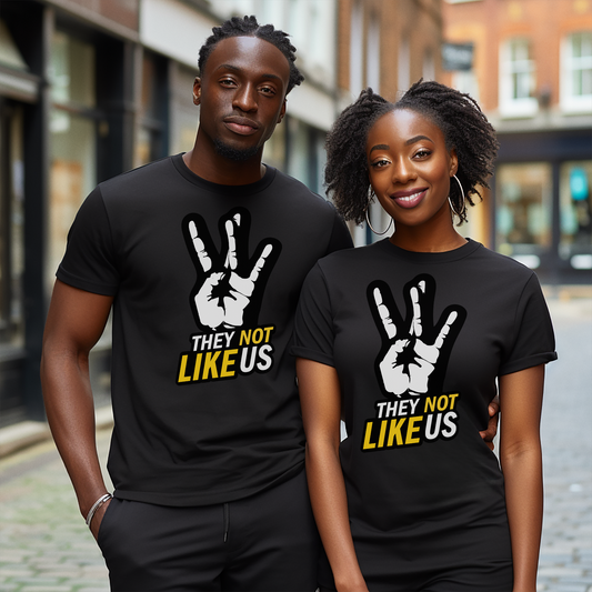 Versatile 'They Not Like Us' Design - Digital Download for T-Shirts, Posters, and More