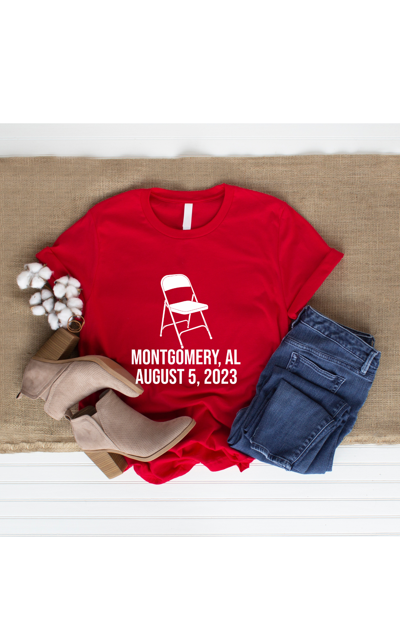 Montgomery, AL August 2023 : Black Pride and Unity T-Shirt