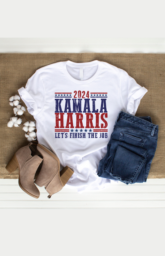 Kamala 2024: Let's Do It! T-Shirt - Support Kamala Harris, Motivational Apparel