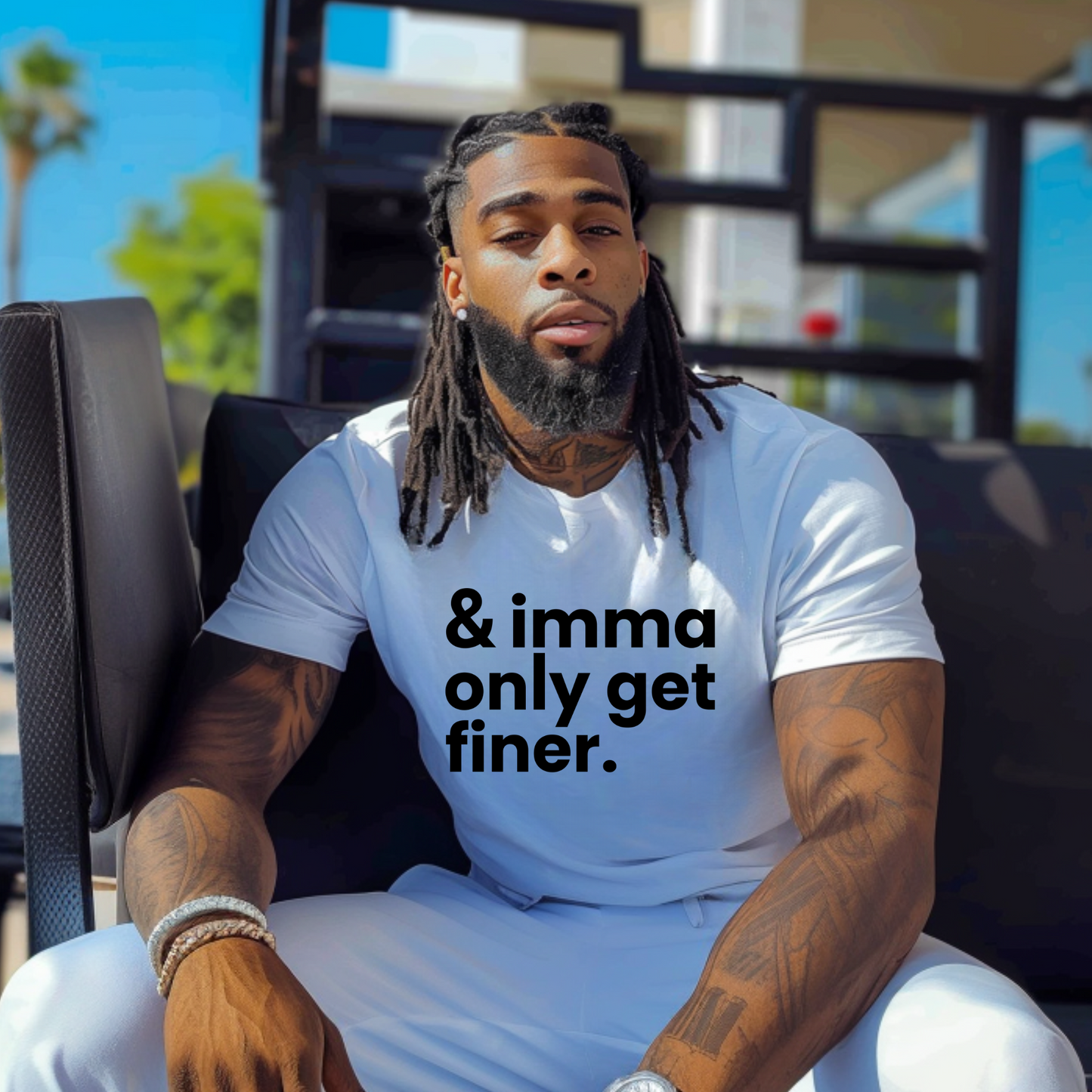 "And Imma Only Get Finer" Iconic Lyric Inspired Unisex t-shirt