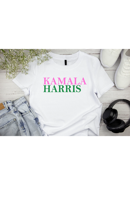 Kamala Harris 2024 Trailblazer | Motivational and Empowering T-Shirt in White