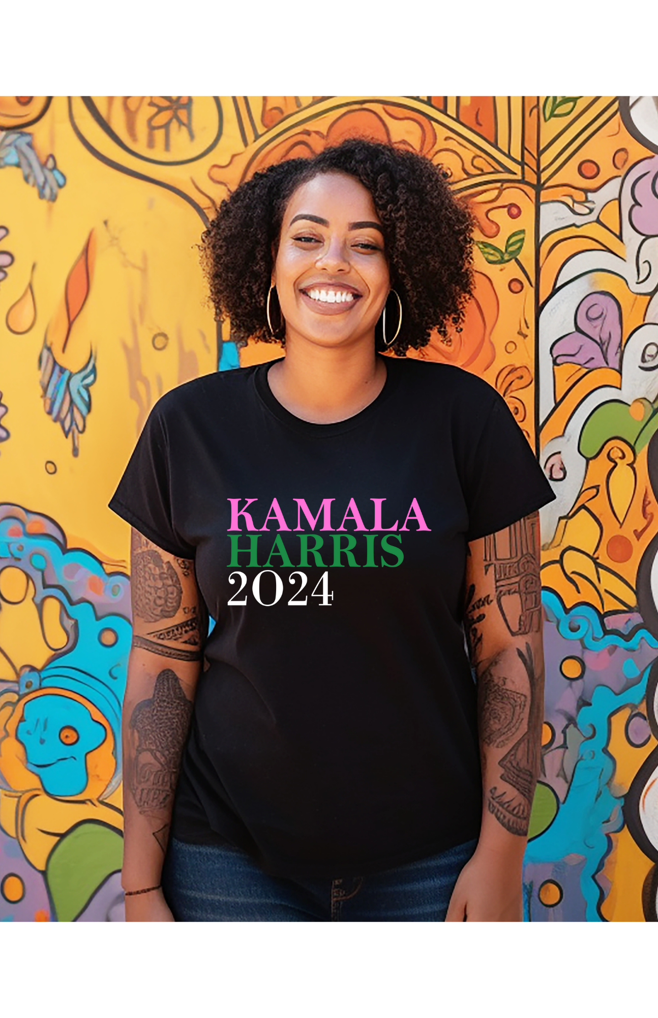 Kamala Harris 2024 Trailblazer | Motivational and Empowering T-Shirt