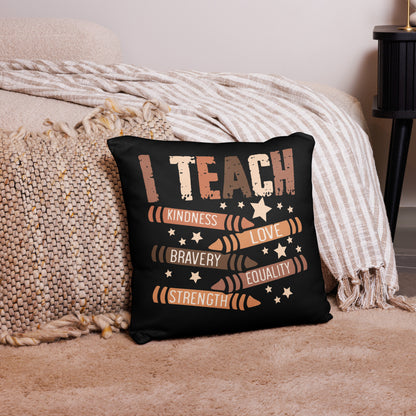 "I Teach" Basic Pillow