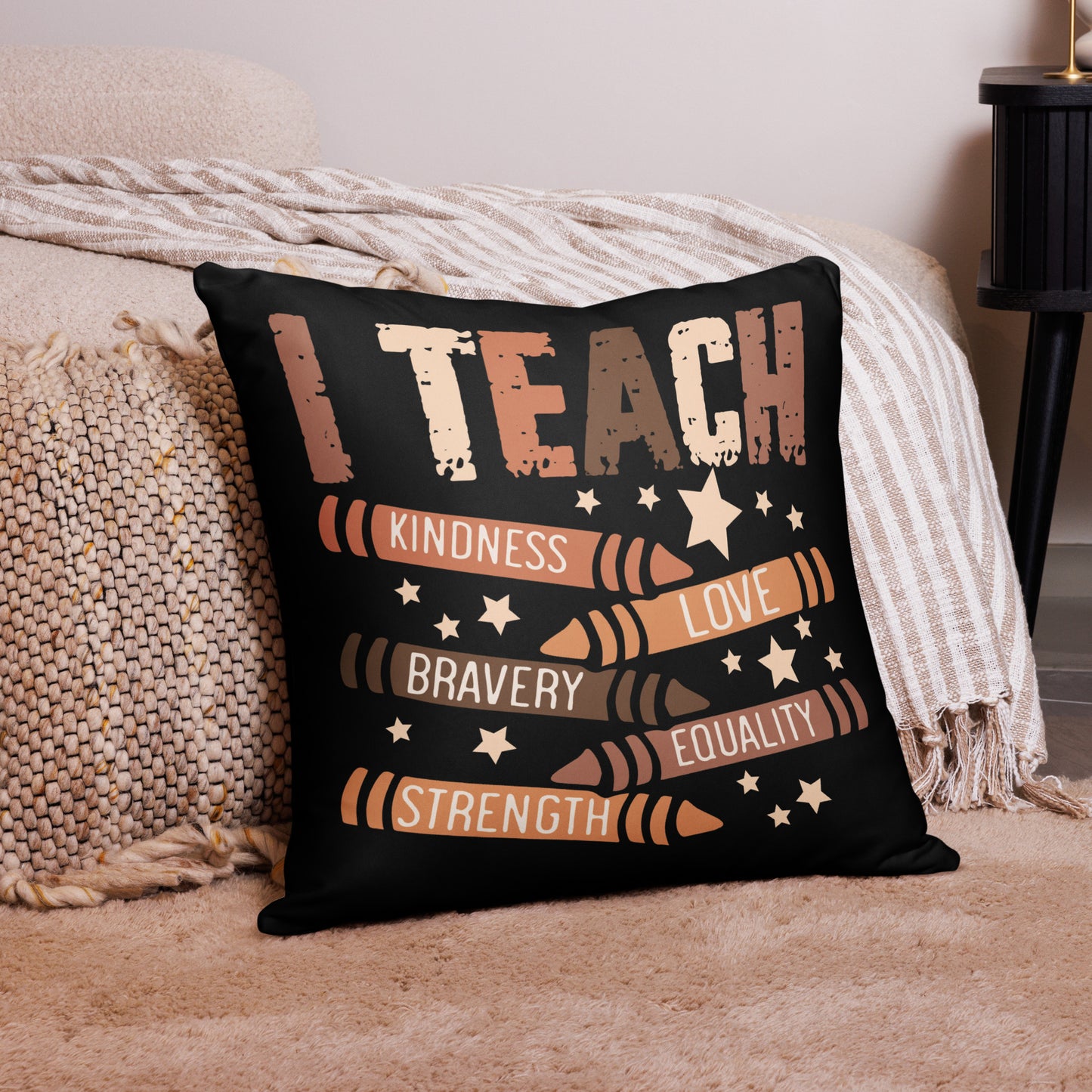 "I Teach" Basic Pillow