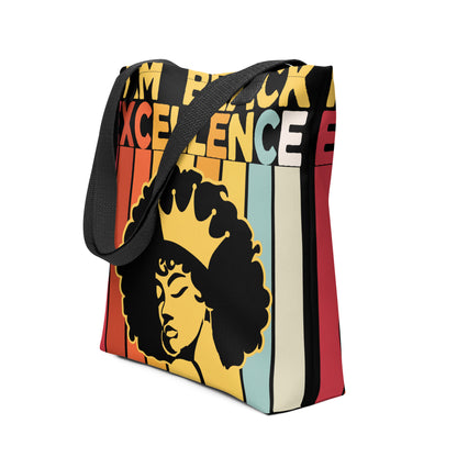 Black Excellence Tote bag