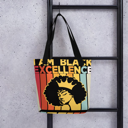 Black Excellence Tote bag