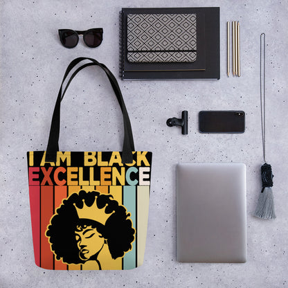 Black Excellence Tote bag