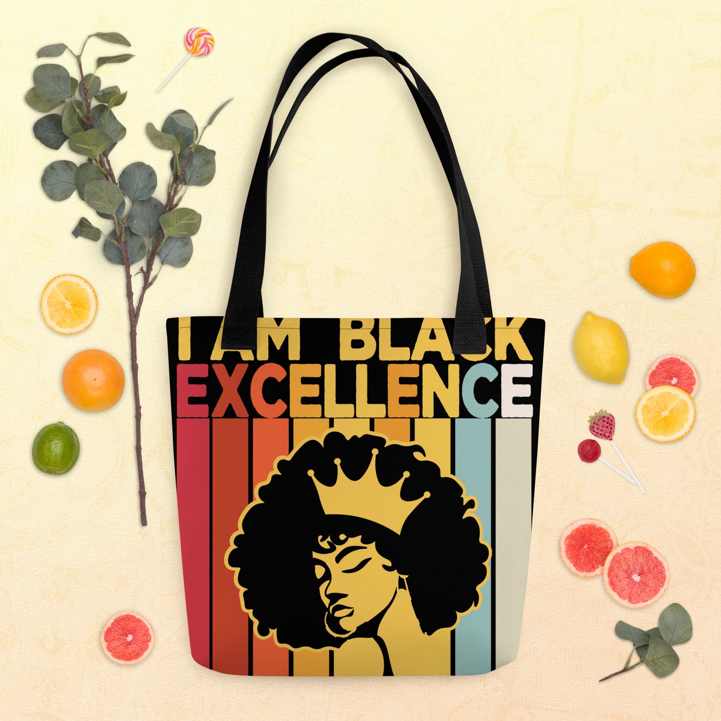 Black Excellence Tote bag