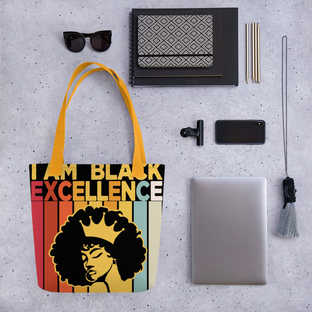 Black Excellence Tote bag