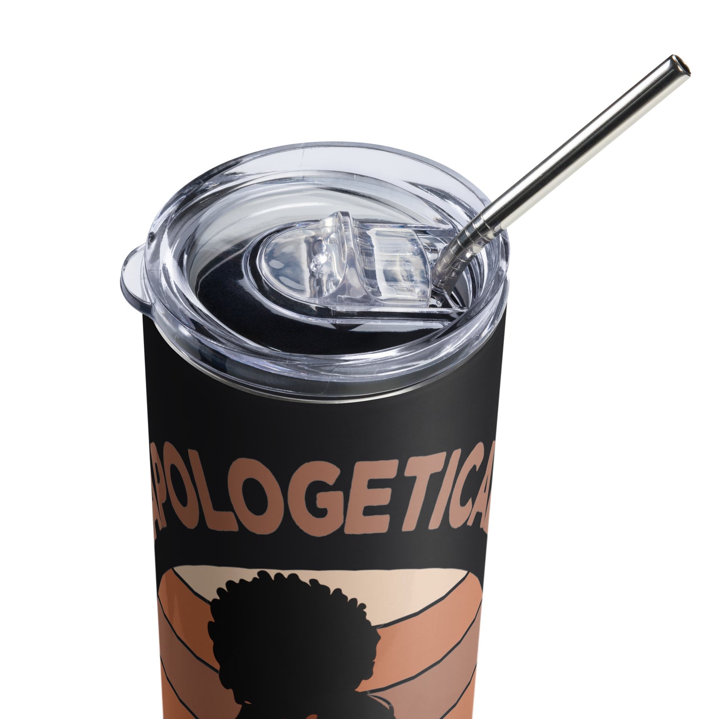 Brown Girl Aesthetic - Stainless Steel Tumbler