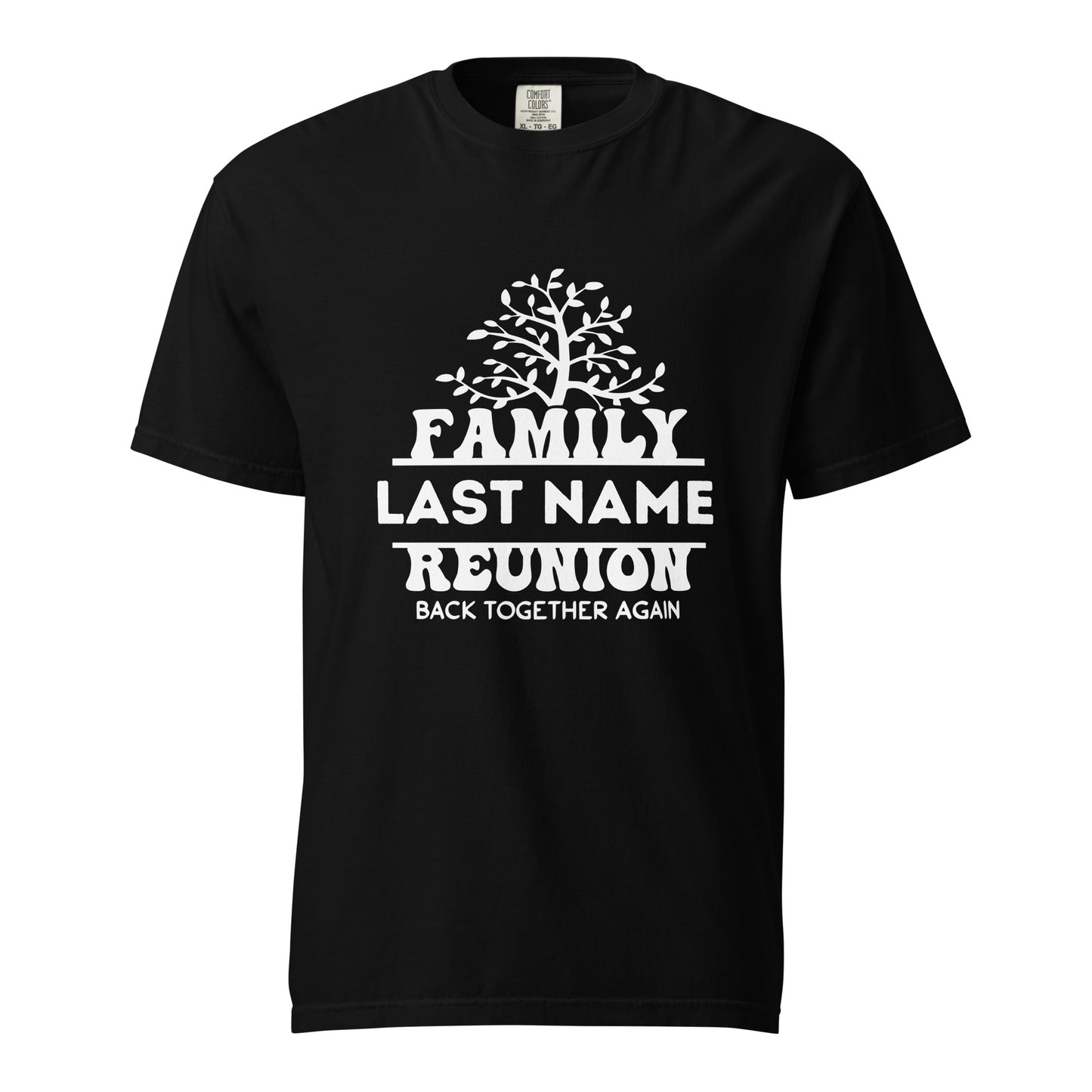 Custom Last Name Family Reunion T-Shirts | Personalized Family Gathering Tees | Unique Reunion Souvenirs | Family Name Shirts