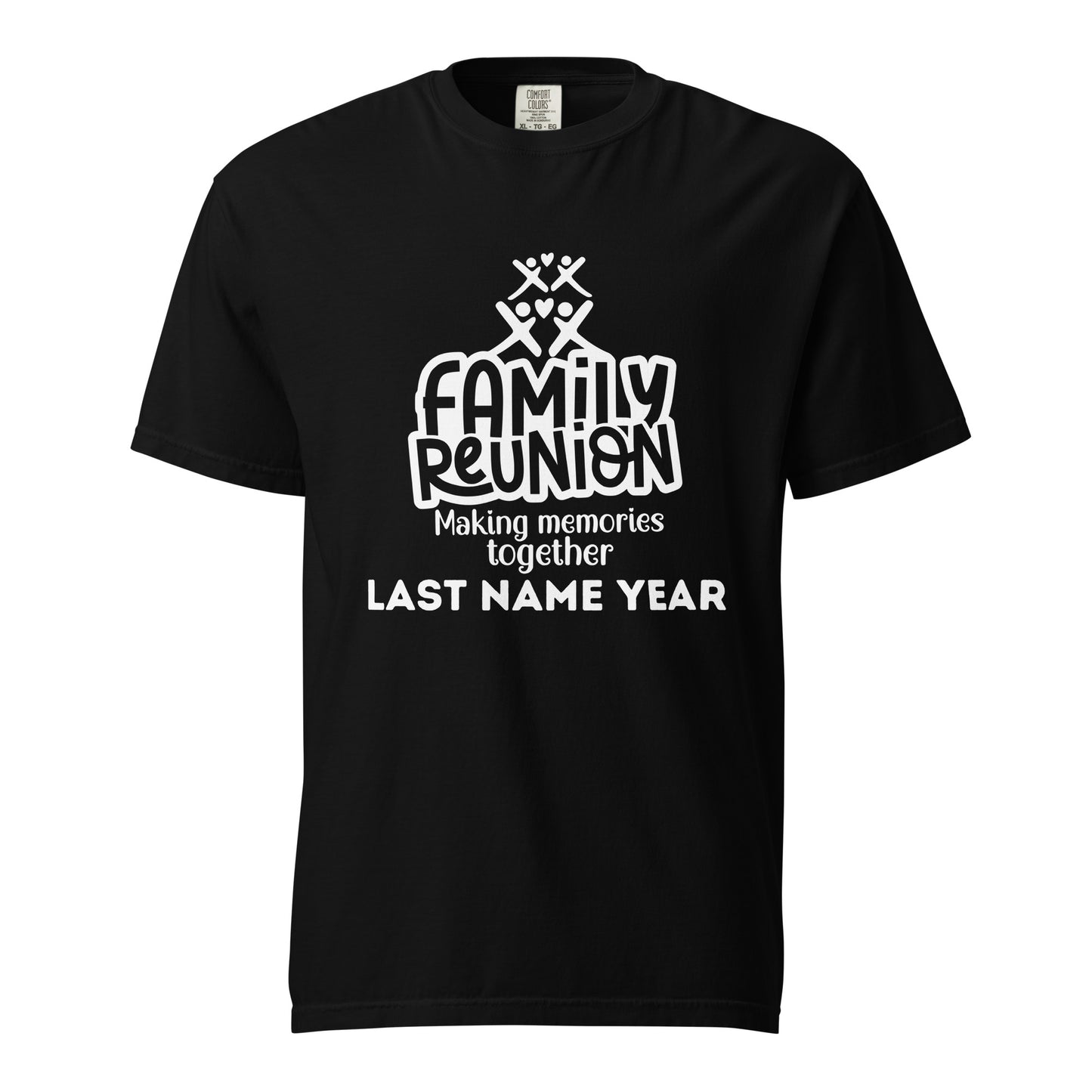 Making Memories Together Custom Family Last Name T-Shirts | 2024 Family Reunion | Personalized Family Gathering Tees