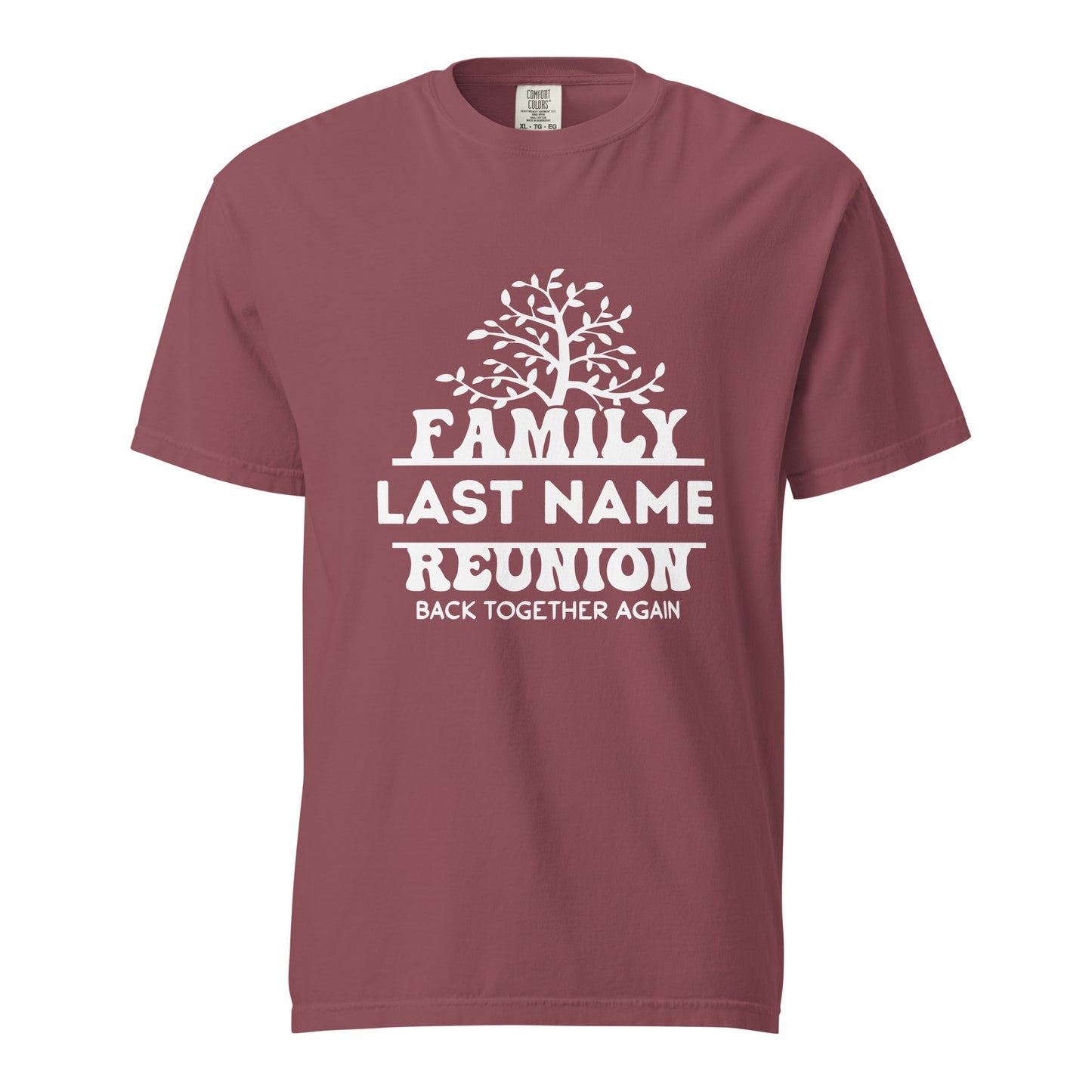 Custom Last Name Family Reunion T-Shirts | Personalized Family Gathering Tees | Unique Reunion Souvenirs | Family Name Shirts