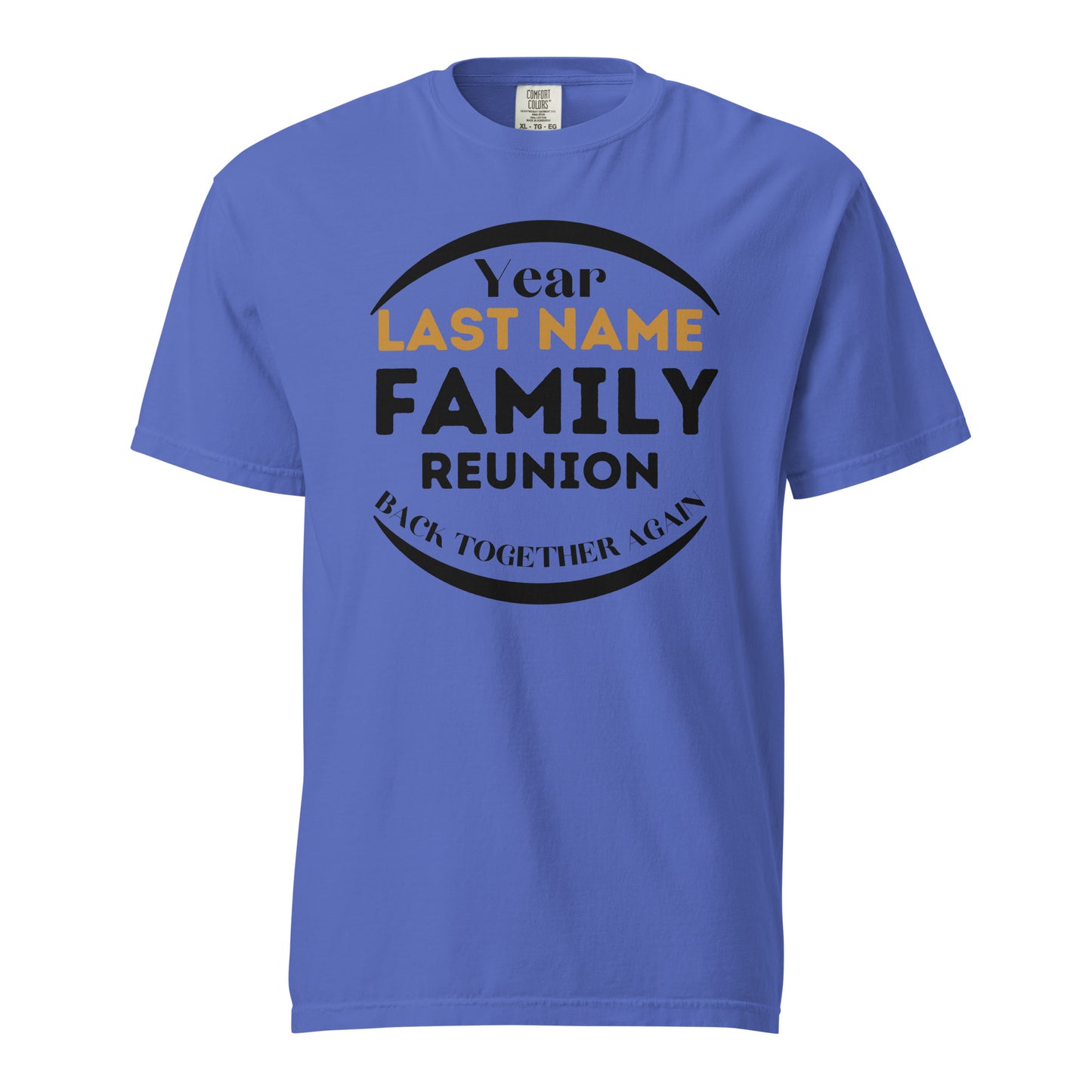 Back Together Again Custom Family Name 2024 Family Reunion T-Shirt | Personalized Family Gathering Tees | Unique Reunion Souvenirs