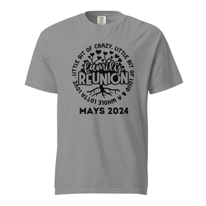 Custom Last Name 2024 Family Reunion T-Shirt | Personalized Family Gathering Tees | Unique Reunion Souvenirs