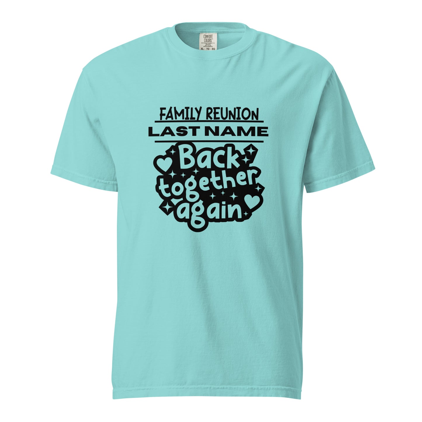 Custom Family Reunion Back Together Again 2024 Premium T-Shirt | Personalized Family Gathering Tees | Unique Reunion Souvenirs