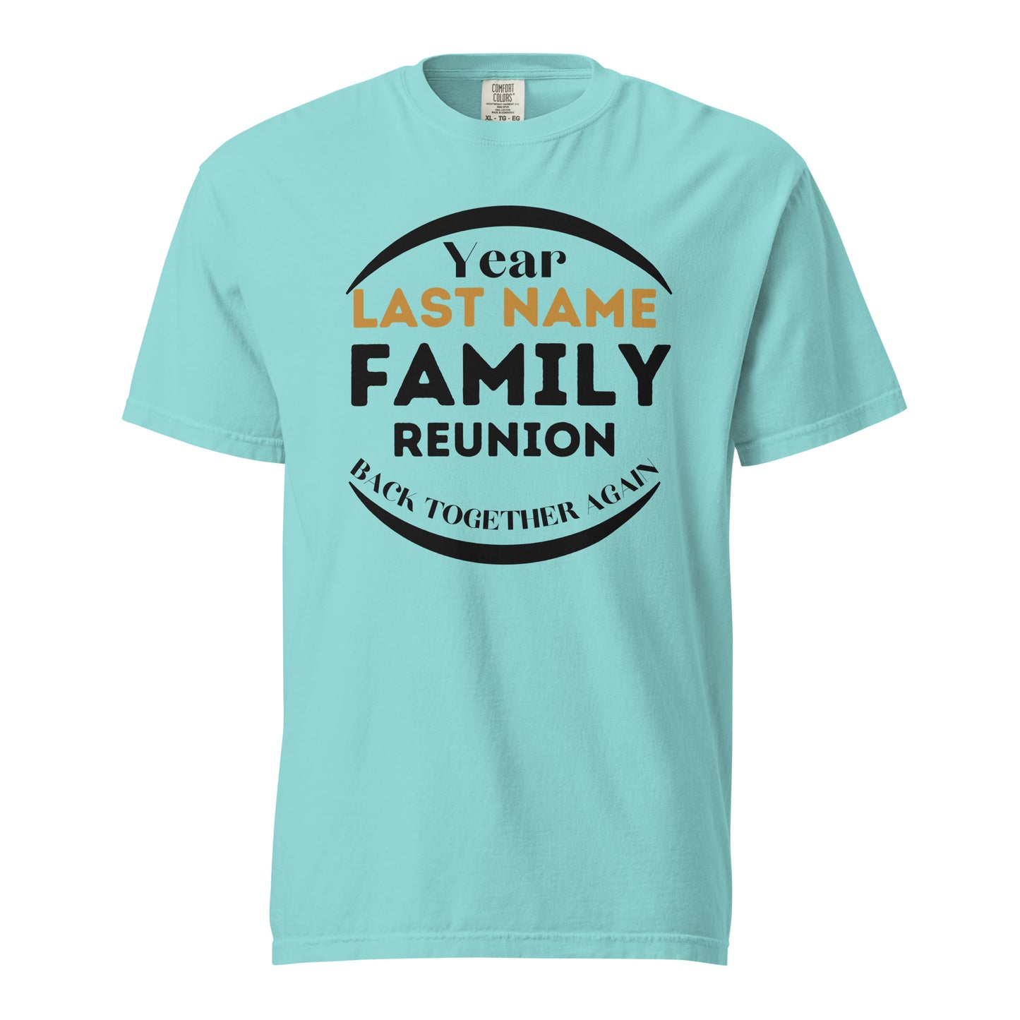 Back Together Again Custom Family Name 2024 Family Reunion T-Shirt | Personalized Family Gathering Tees | Unique Reunion Souvenirs