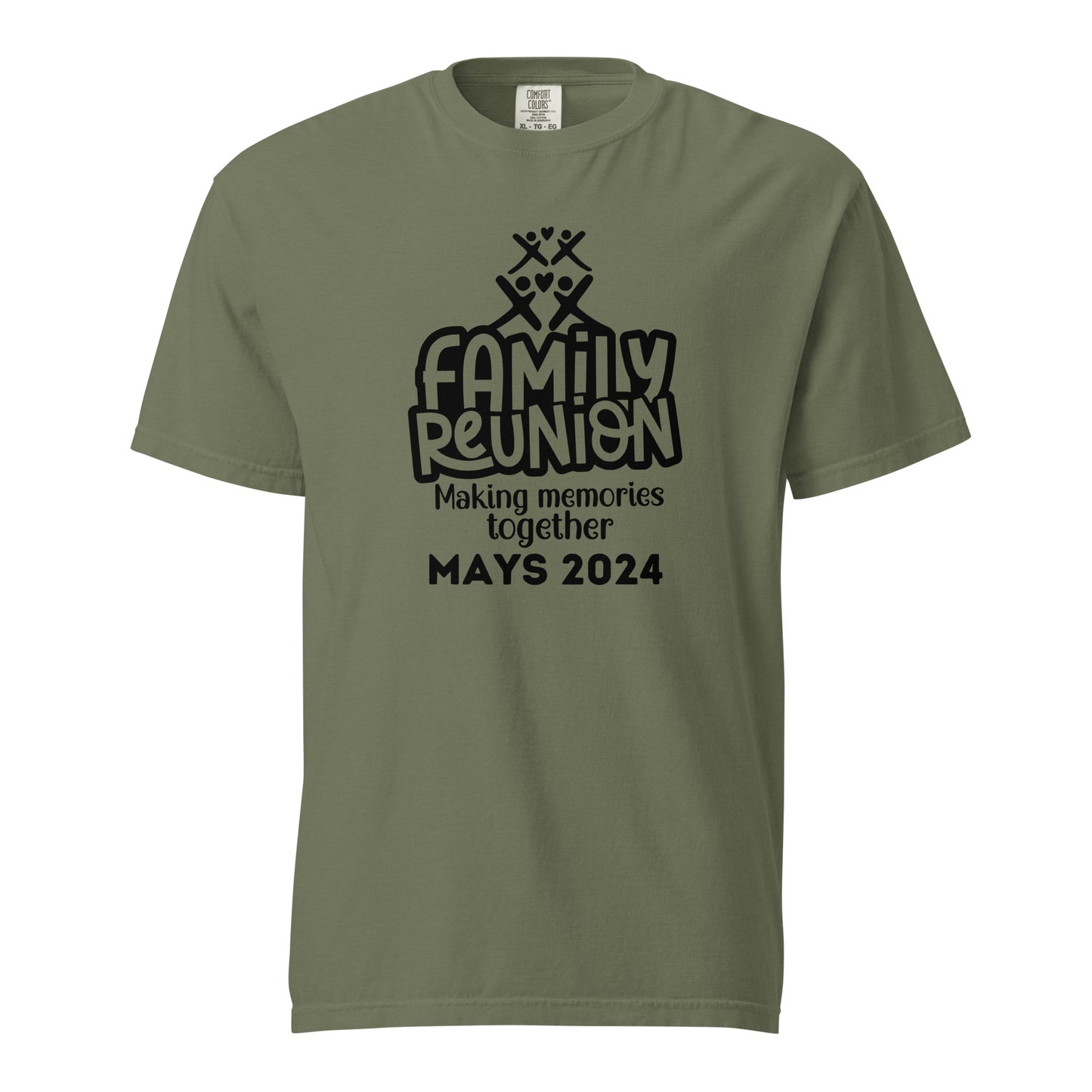 Making Memories Together Custom Family Last Name T-Shirts | 2024 Family Reunion | Personalized Family Gathering Tees