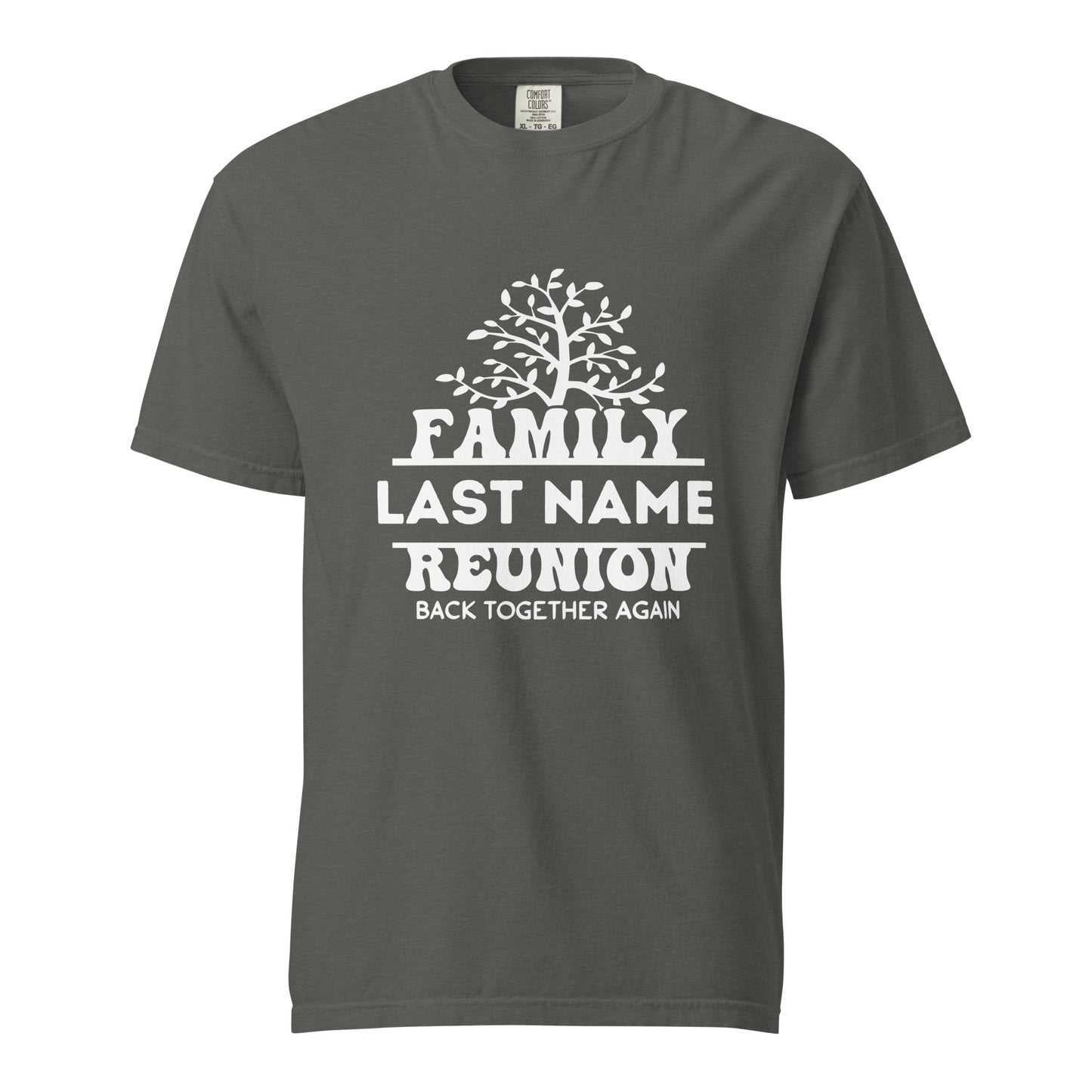 Custom Last Name Family Reunion T-Shirts | Personalized Family Gathering Tees | Unique Reunion Souvenirs | Family Name Shirts