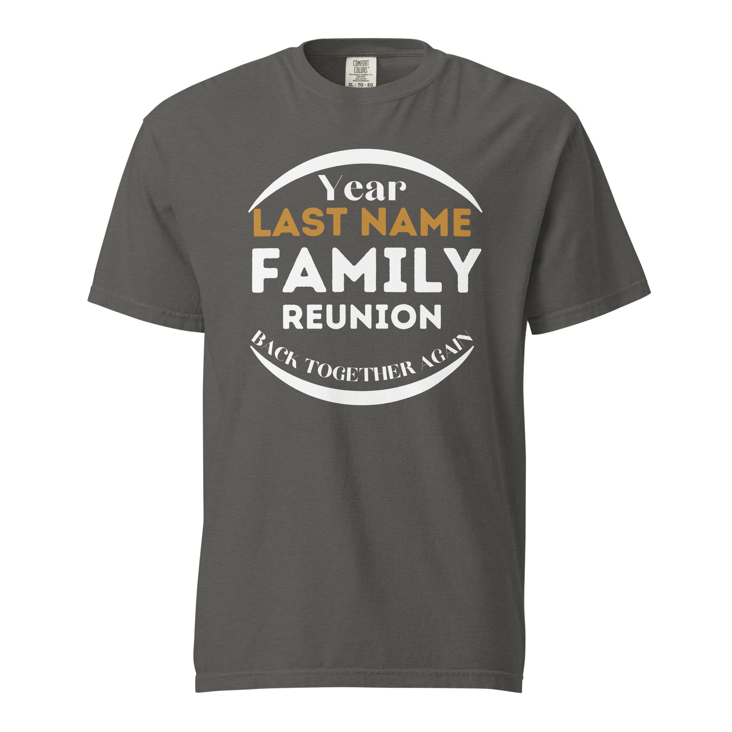 Back Together Again Custom Family Name 2024 Family Reunion T-Shirt | Personalized Family Gathering Tees | Unique Reunion Souvenirs