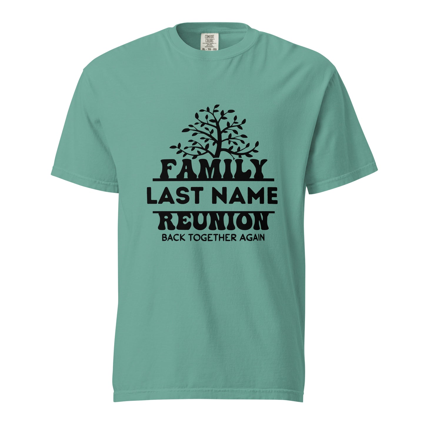 Custom Last Name Family Reunion T-Shirts | Personalized Family Gathering Tees | Unique Reunion Souvenirs | Family Name Shirts