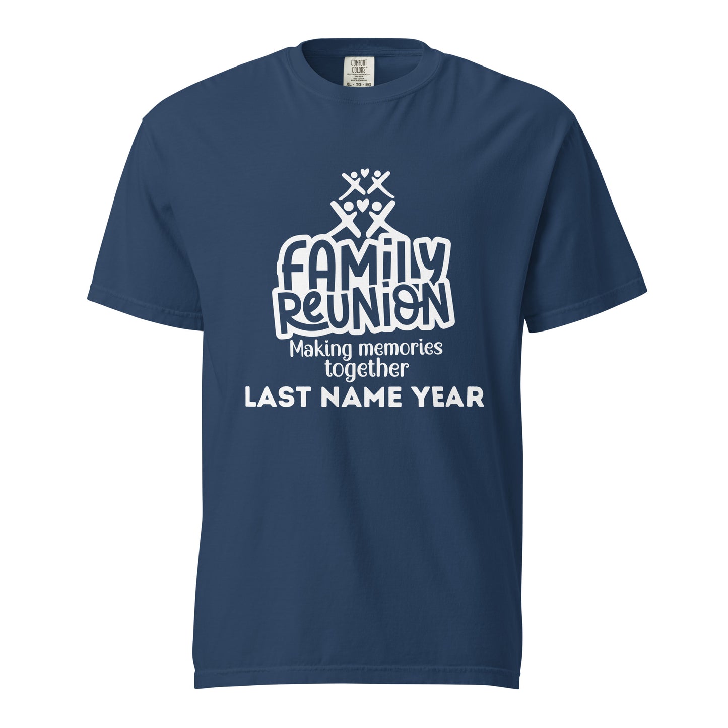 Making Memories Together Custom Family Last Name T-Shirts | 2024 Family Reunion | Personalized Family Gathering Tees