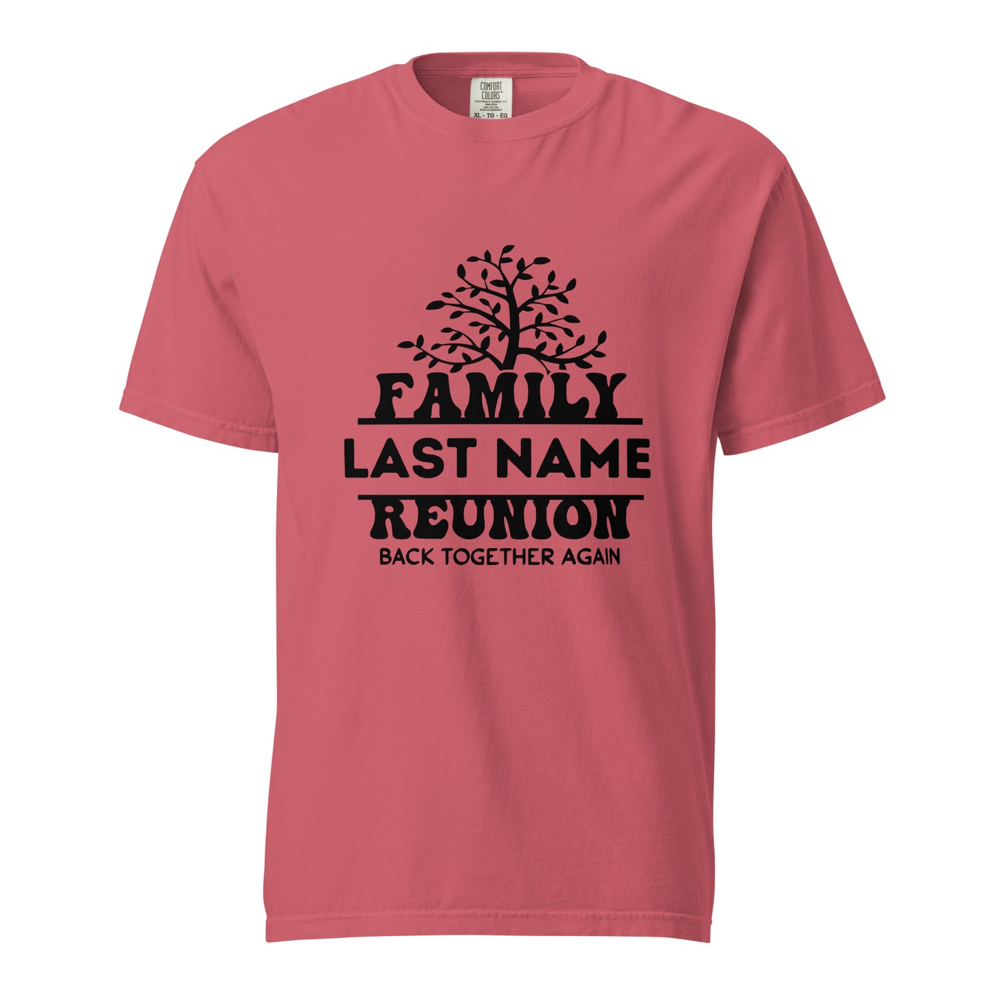 Custom Last Name Family Reunion T-Shirts | Personalized Family Gathering Tees | Unique Reunion Souvenirs | Family Name Shirts