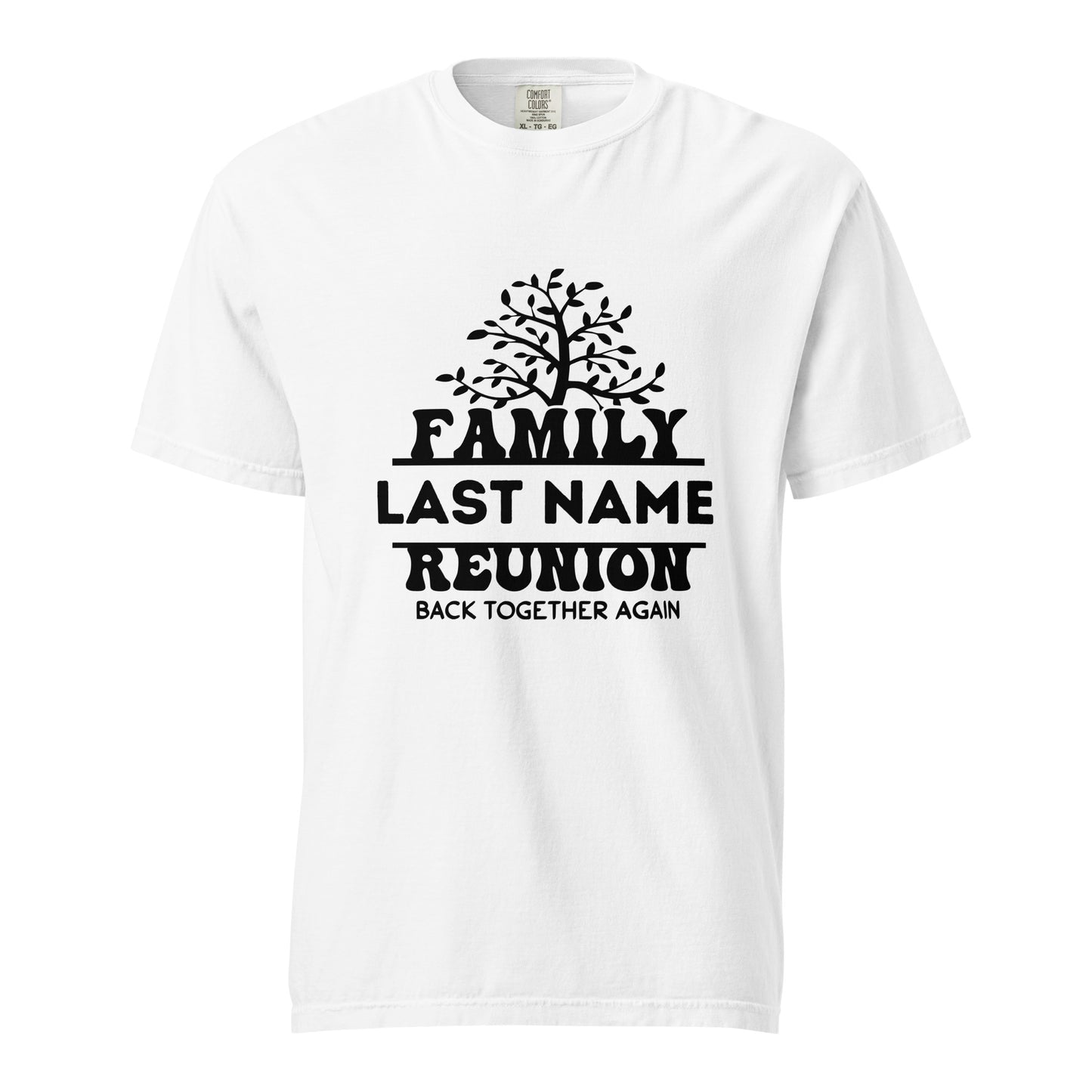 Custom Last Name Family Reunion T-Shirts | Personalized Family Gathering Tees | Unique Reunion Souvenirs | Family Name Shirts