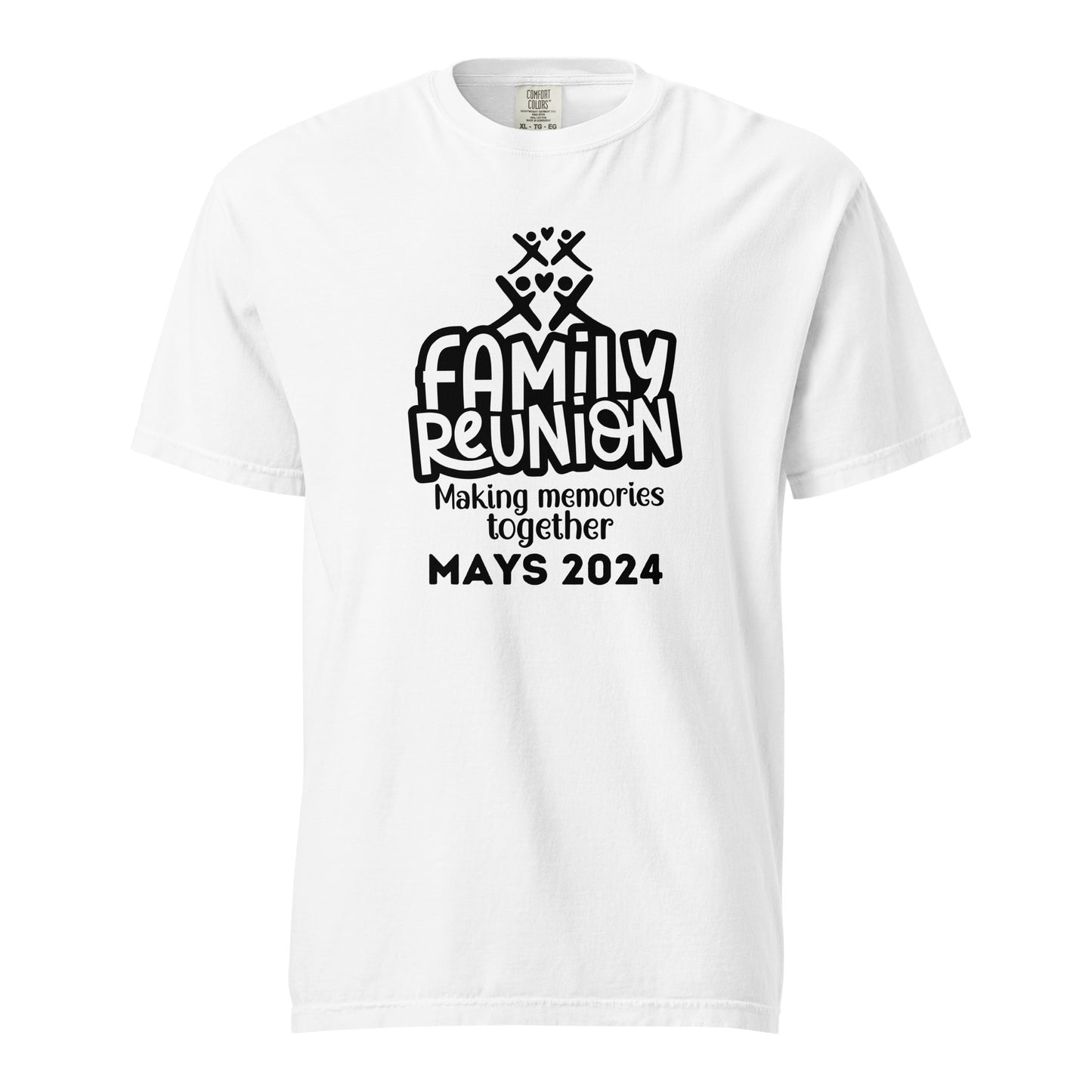 Making Memories Together Custom Family Last Name T-Shirts | 2024 Family Reunion | Personalized Family Gathering Tees