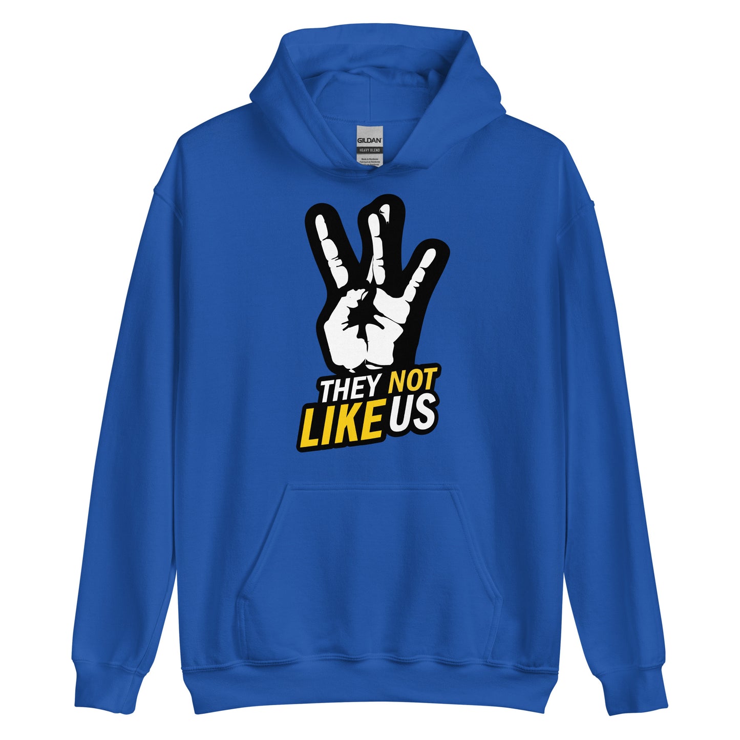 They Not Like Us - Unisex Hoodie  | Hip-Hop Inspired Motivational Hoodie