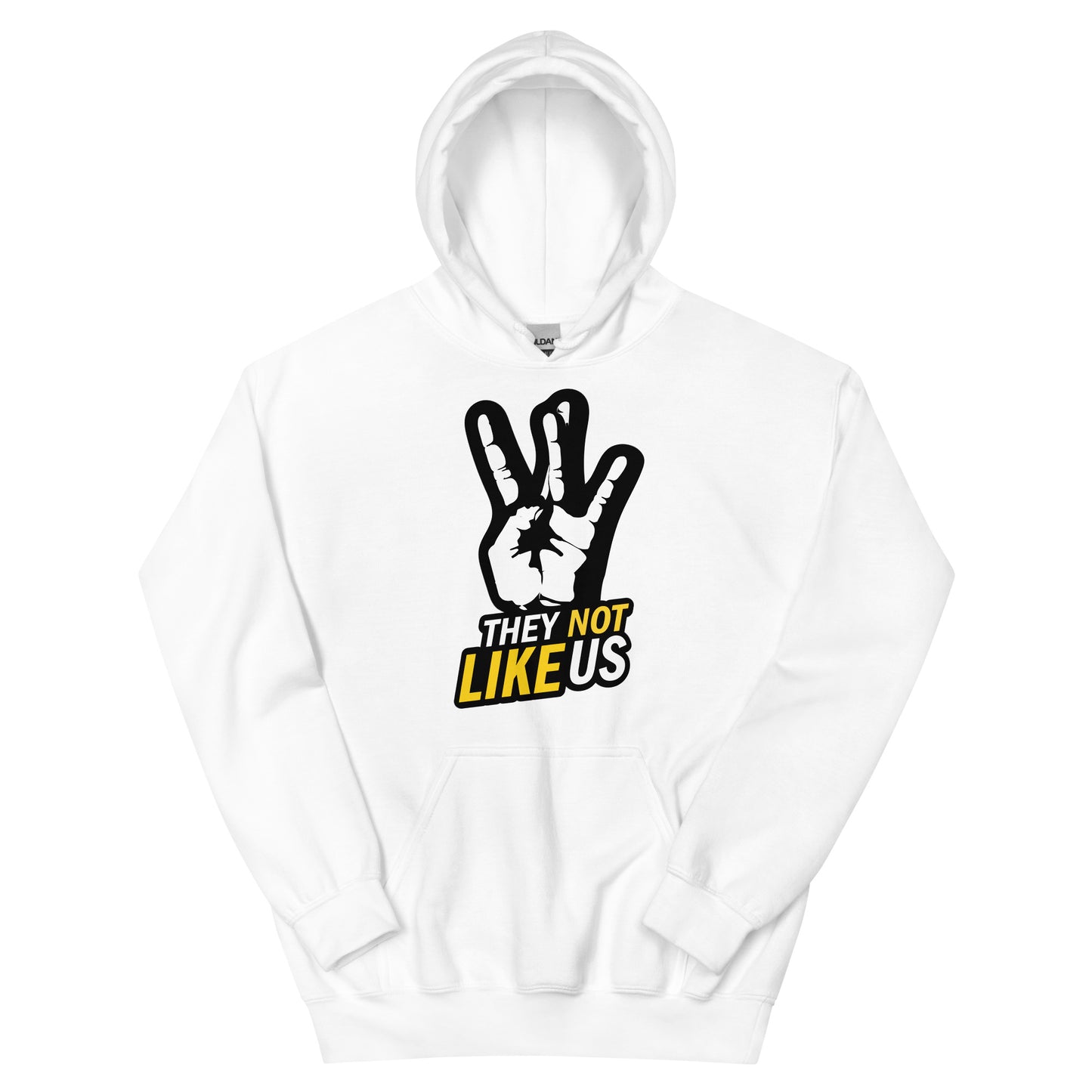 They Not Like Us - Unisex Hoodie  | Hip-Hop Inspired Motivational Hoodie