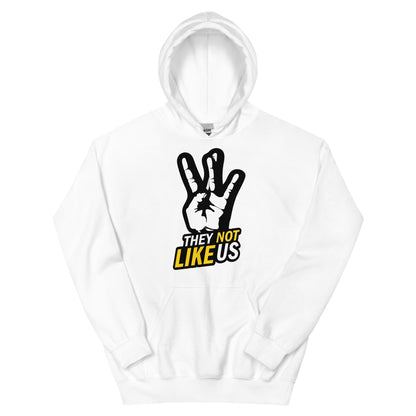 They Not Like Us - Unisex Hoodie  | Hip-Hop Inspired Motivational Hoodie