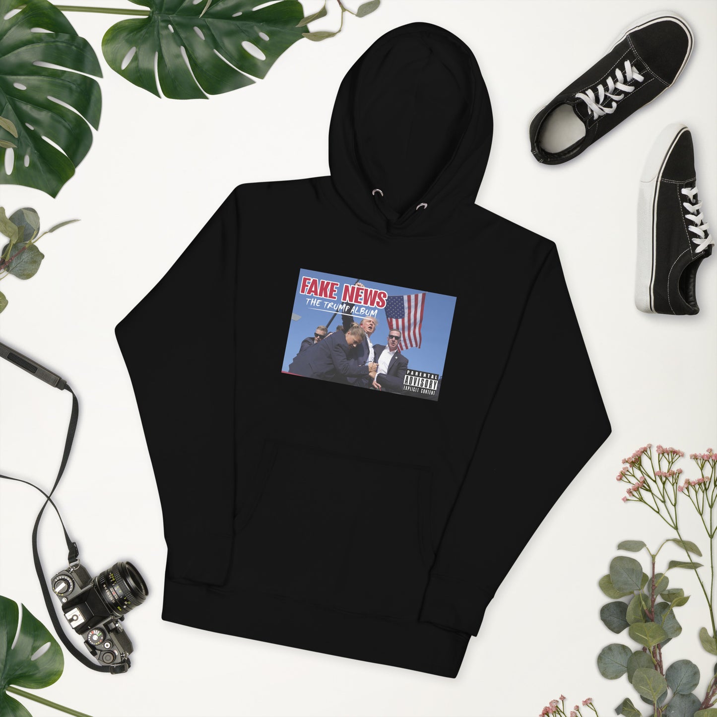 "Fake News: The Trump Album" - Unisex Hoodie