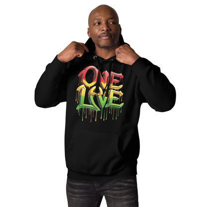 One Love Unisex Hoodie (2)