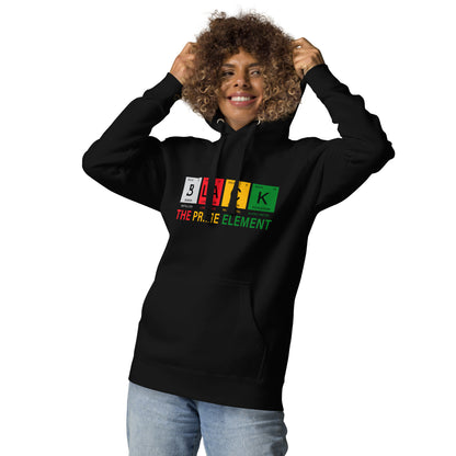 Colorful "Black Element" Unisex Hoodie