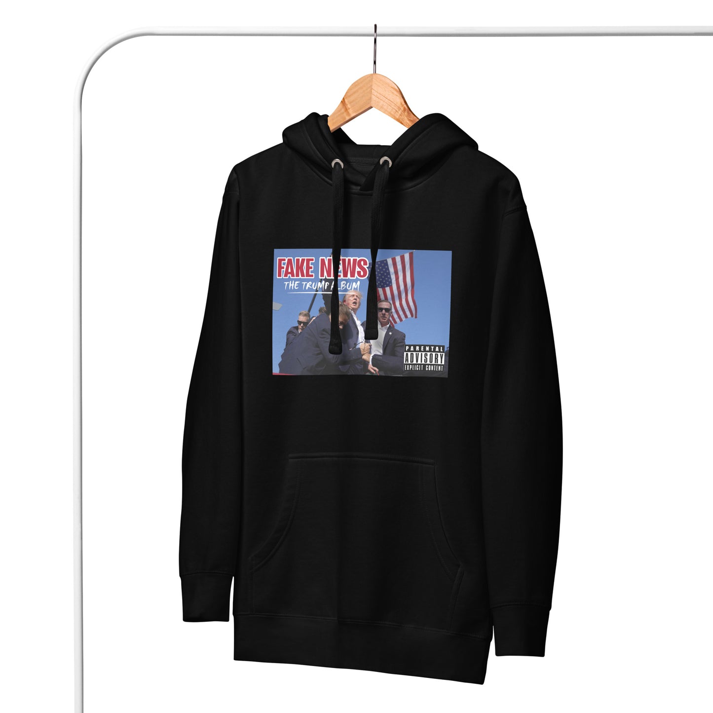 "Fake News: The Trump Album" - Unisex Hoodie