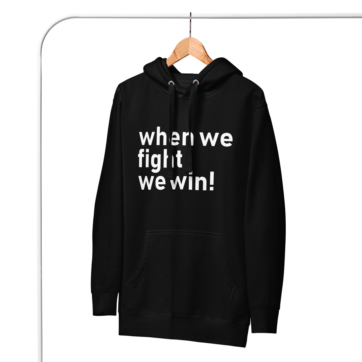 When We Fight, We Win Hoodie | Election 2024 | Exercise Your Voting Rights