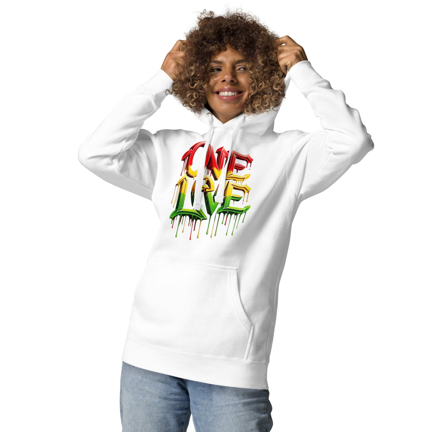 One Love Unisex Hoodie (2)