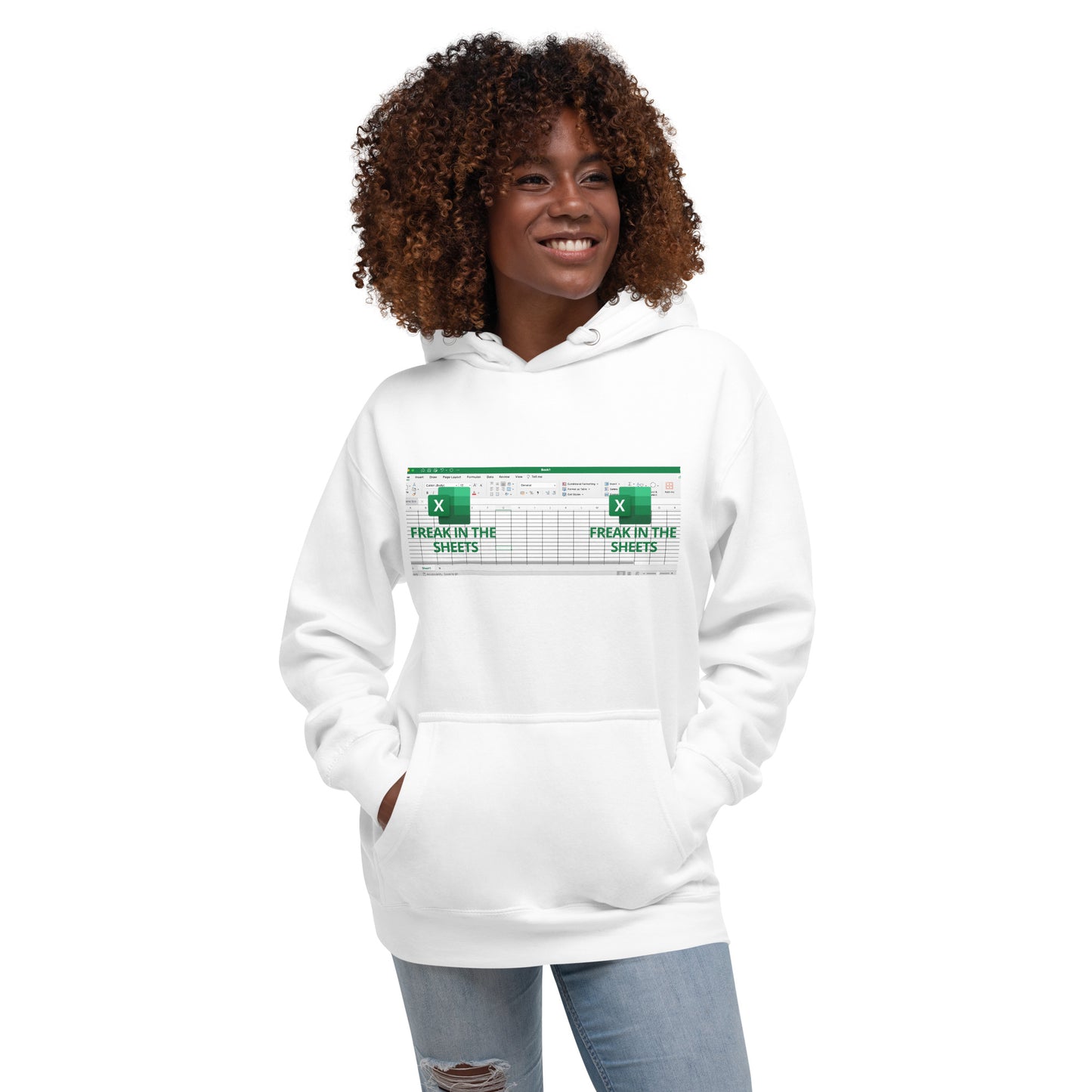 Freak in the Sheets | Funny Data Analyst Unisex Hoodie - Tech Enthusiast Sweatshirt | Excel Lover's Hoodie