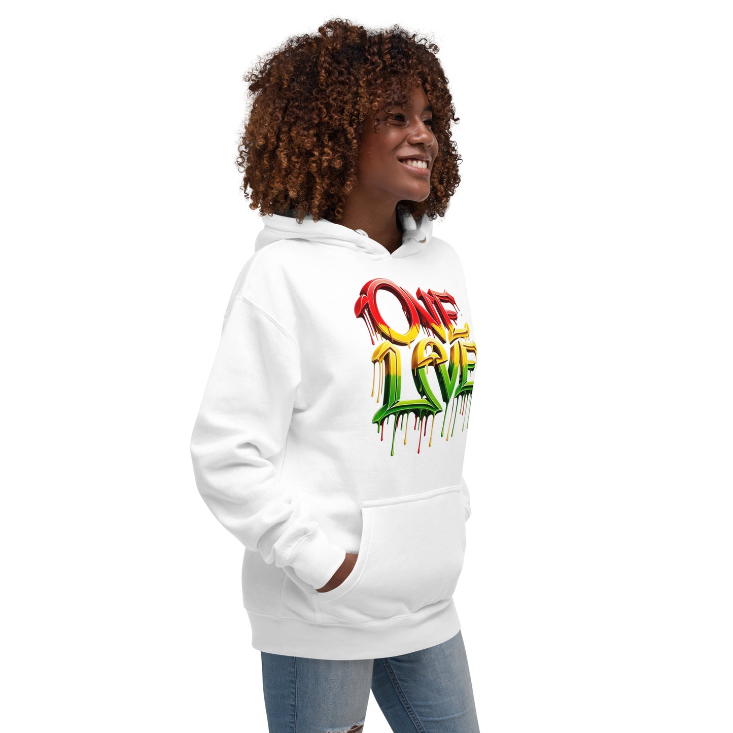 One Love Unisex Hoodie (2)