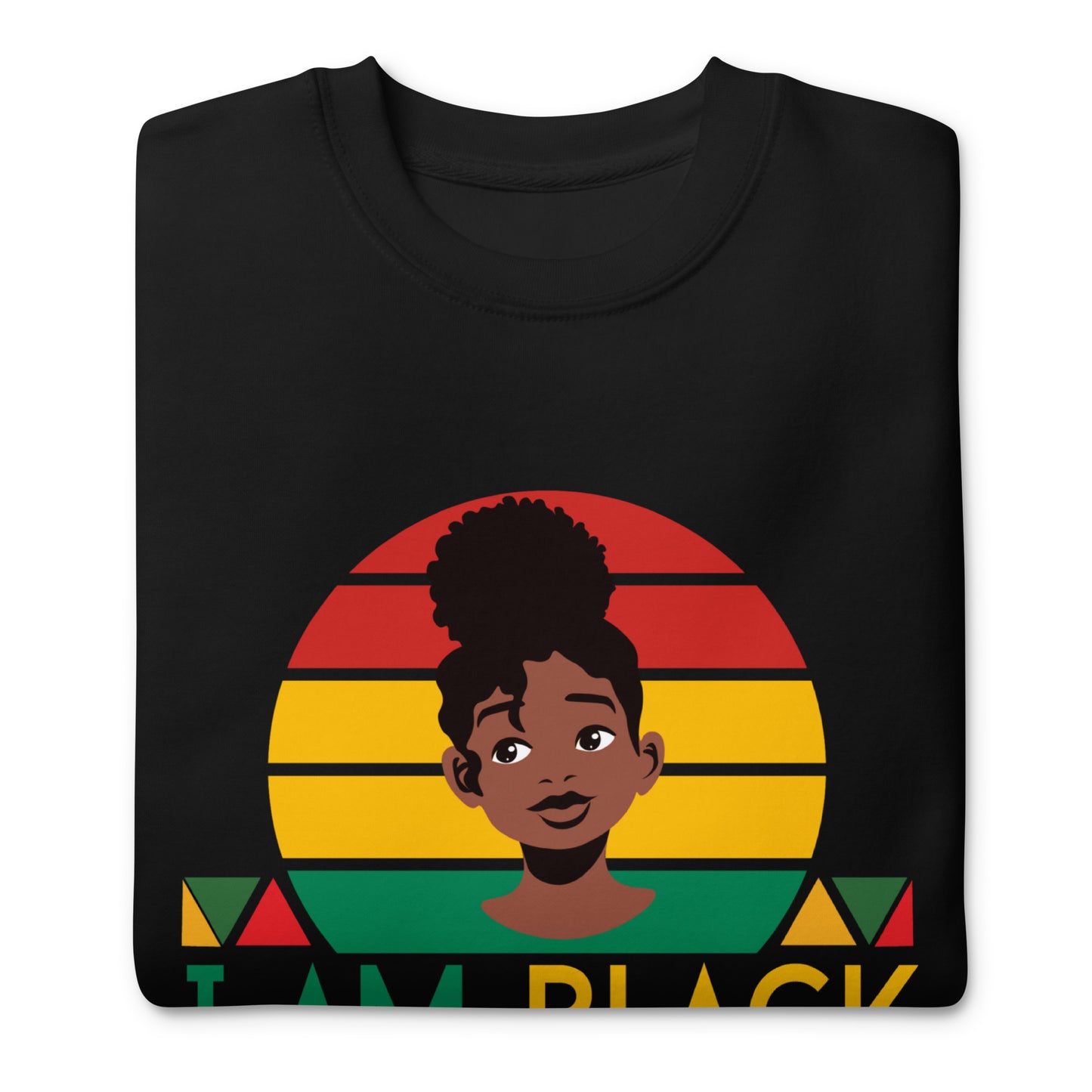 Black Girl Beauty Unisex Sweatshirt