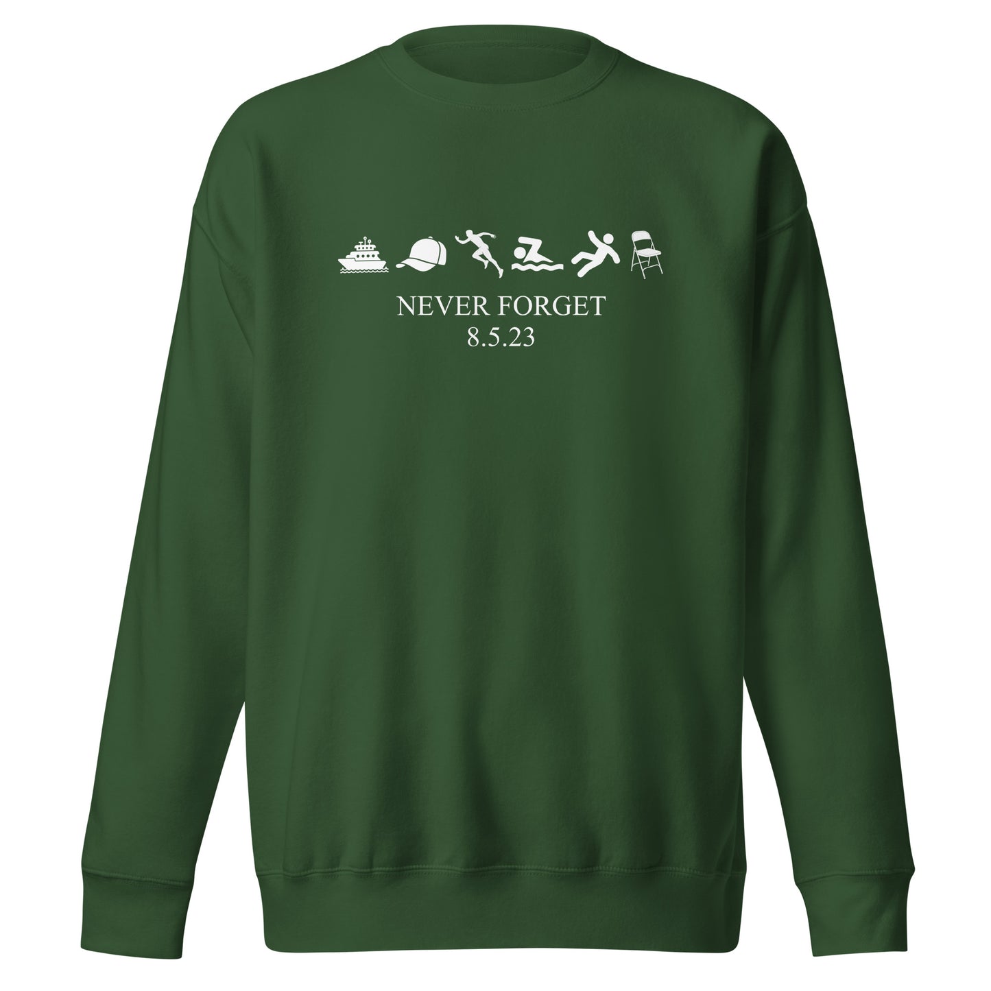 Montgomery August 2023: Never Forget Unisex Premium Sweatshirt